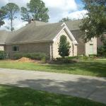 Before - a new courtyard and entrance to the home will be added